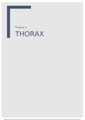 Samenvatting tentamen thema 5 thorax