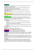 NUTR 1010 final exam notes - based off of what was on exam 