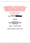 COM3706 Portfolio exam (84%)