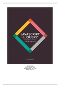 Jon Duckett - JavaScript & jQuery | Samenvatting jQuery
