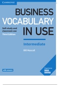 PDF of All the learning material of English answers VUB