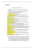 Chamberlain College of Nursing BIOS 255 Final Extra Credit Latest 2019 Questions and Answers.{already Graded a Clean A} 