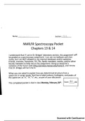 NMR-IR Spectroscopy Packet 