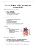 Het cardiovasculaire systeem en zijn controle H6