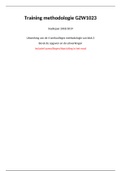 GZW1023 Training methodologie &lpar;inclusief tips&sol;uitleg&rpar;