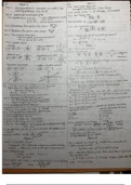 Multivariable Calculus Study Sheets