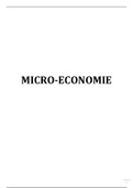 Micro-economie volledige samenvatting