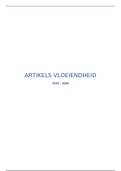 Samenvatting artikels &lpar;Vloeiendheid&rpar; 