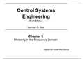 Control Systems by Norman Nise Book  Chapter 2.6(Rotational Systms) slides