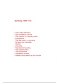 Germany 1933-45 (IGCSE Edexcel History 9-1)