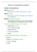 diversiteit hoofdstuk 3 gender