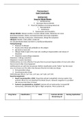 Pharmacology II Exam 2 Study guide
