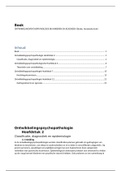 Samenvatting Ontwikkelingspsychopathologie H2&comma;3&comma;7&comma;12