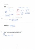 Mechanics Notes