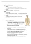 Fysiologie samenvatting: Inleiding en zenuwstelsel, HF1