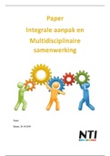 paper integrale aanpak en multidisciplinaire aanpak 