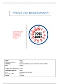 Proeve van Bekwaamheid&period; Gespecialiseerd Pedagogisch medewerker niveau 4