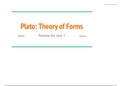 Plato: Theory of Forms