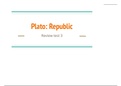 Plato: Republic (main points)