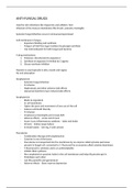 Antifungals pharmacology with questions 