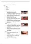 schema Optometrisch onderzoek aandoeningen