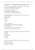 Arbeids- & Organisatiepsychologie - Oefentoetsen met antwoorden