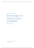 Klimatologie en meteorologie C003860A