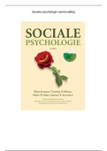 Sociale psychologie samenvatting (niet h2, h7 & h12)