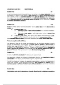 ADL2601 May/June 2012 Exam memorandum