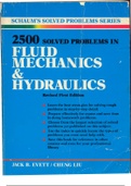 Fluid Mechanics and Hydraulics Solved Problems