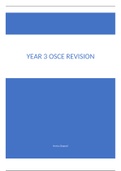Year 3 OSCEs