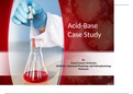 NUR 631 Topic 3 Assignment Task: CLC – Acid-Base Case Study,Mr. Davis PowerPoint 2019/20.