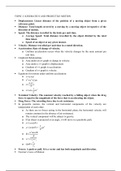 IB Physics Topic 2 (Mechanics)