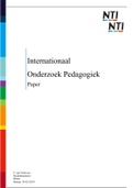 Paper internationaal onderzoek pedagogiek