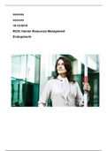 NCOI Human Resources Management eindopdracht fase 1-2-3 Cijfer 7,3 incl feedback 2019