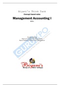 management accounting 