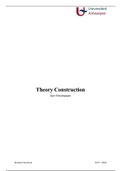 Samenvatting Theory Construction 