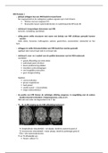 MRI leerdoelen periode 1