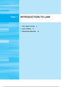 introduction to law