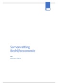 Samenvatting Financieel Management, Basisboek Bedrijfseconomie