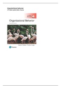 Summary of chapter 1 organizational behavior 18th edition global edition, Pearson