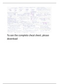 MAT-22306 cheat sheet, Quantitative Research Methodology and Statistics