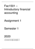 Fac1501 assignment 1 semester 1 2020