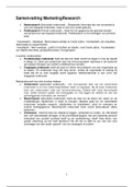 CE 5 Samenvatting Marketing/Research/SPSS