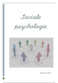 Samenvatting sociale psychologie 2018 - 2019 