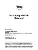 Samenvatting Kernstof-B Marketing Nima-B