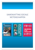 Samenvatting Sociale wetenschappen: van leertheorie naar onderwijspraktijk, ontwikkelingspsychologie en inleiding in de pedagogiek.
