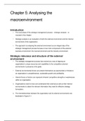 Summary: Analysing the macroenvironment BMNG7311