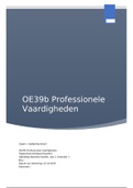 OE39b Professionele Vaardigheden 