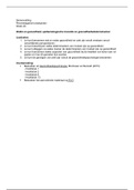 Samenvatting - Preventiegericht Analyseren - HBOV - Leerjaar 1